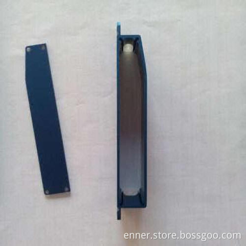 112.3*16.7*1.6mm, blue Anodized Extruded Aluminum Heat Sink
